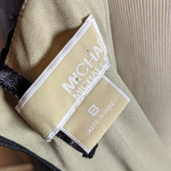 Michael Kors Black Lace Tiered Dress - 8 - Picture 6 of 8